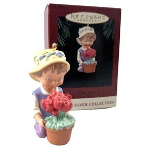 Hallmark Keepsake Ornament Tulip Time Elves Collection‎ 1994 NIB